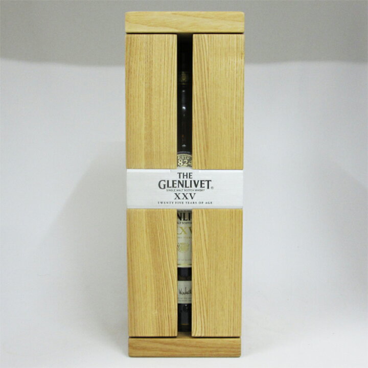 楽天市場】グレンリベット25年 43度 700ml 正規品 （専用木箱入 