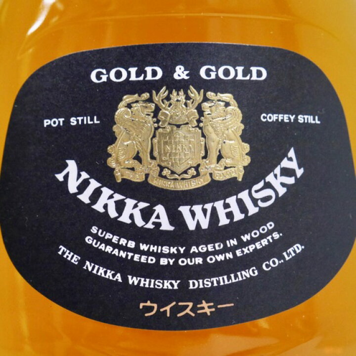 楽天市場】ニッカウヰスキー G&G 白びん カブト付 43% 750ml （専用 