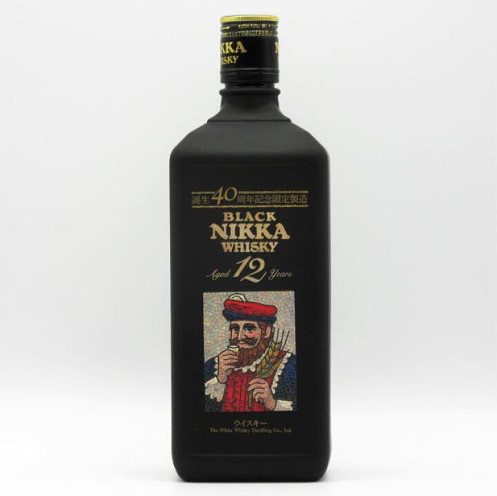 楽天市場】ブラックニッカ12年 -誕生40周年記念限定製造- 42度 720ml  