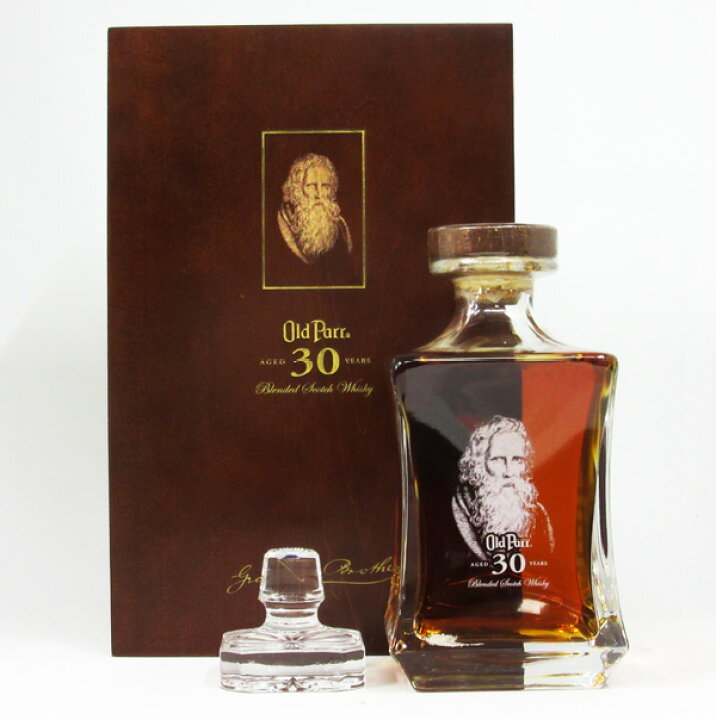 楽天市場】【レトロ】オールドパー30年 43度 750ml 並行品 （専用木箱 