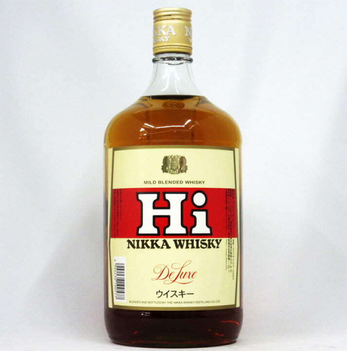 楽天市場】ニッカ ハイニッカ デラックス 39度 1920ml 瓶 : 中央酒販