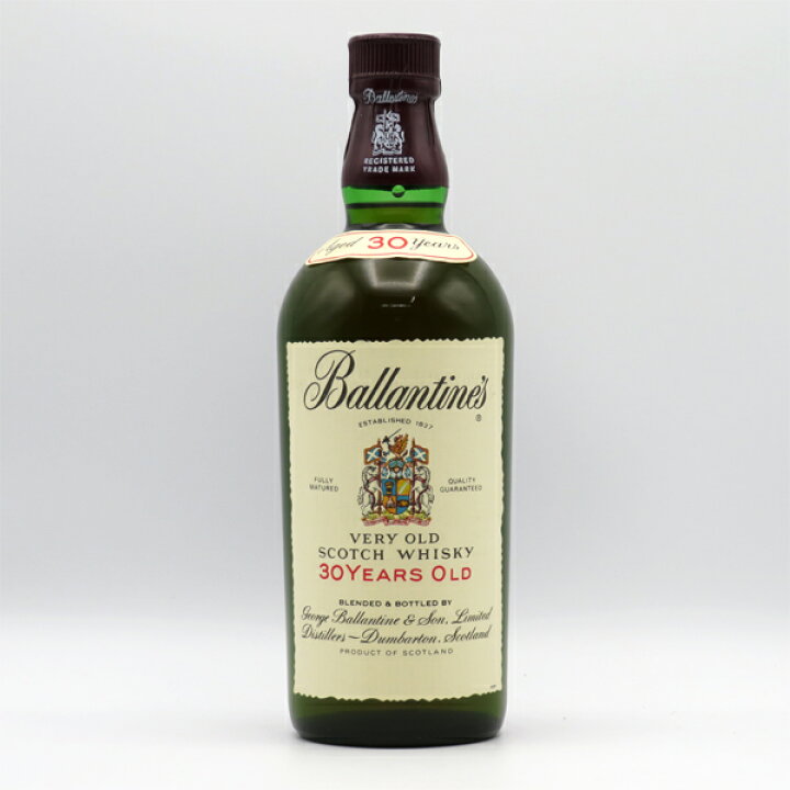 楽天市場】【レトロ】バランタイン30年 グリーンボトル 750ml 並行品  