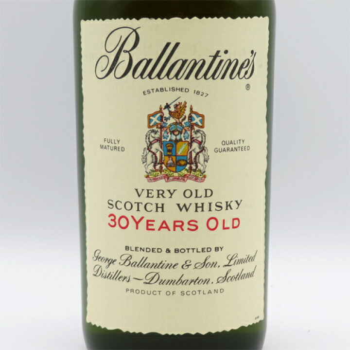 楽天市場】【レトロ】バランタイン30年 グリーンボトル 750ml 並行品  