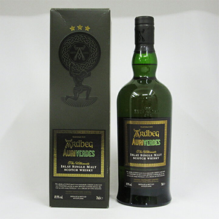 楽天市場】アードベッグ オーリヴェルデ 49.9度 700ml 正規品 （専用  
