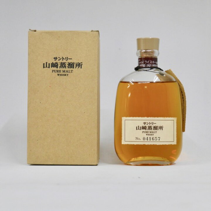 楽天市場】【レトロ】サントリー ピュアモルトウイスキー 山崎蒸溜所 