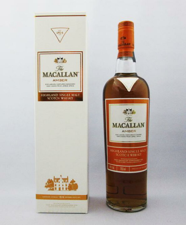 楽天市場】マッカラン（MACALLAN） 1824 アンバー 40度 700ml 正規品 