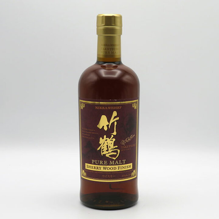 楽天市場】竹鶴 ピュアモルト シェリーウッド フィニッシュ 43度 700ml 