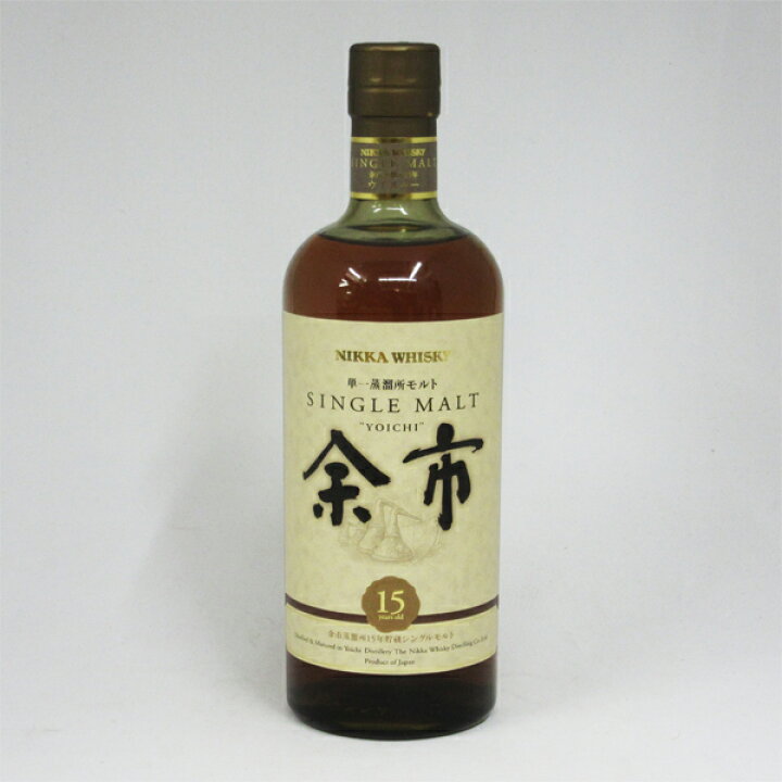 楽天市場】【旧ラベル】余市15年 45度 700ml （箱なし） : 中央酒販 
