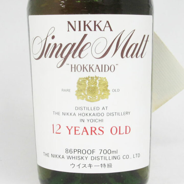 楽天市場】【レトロ：特級従価表示】ニッカ シングルモルト HOKKAIDO 