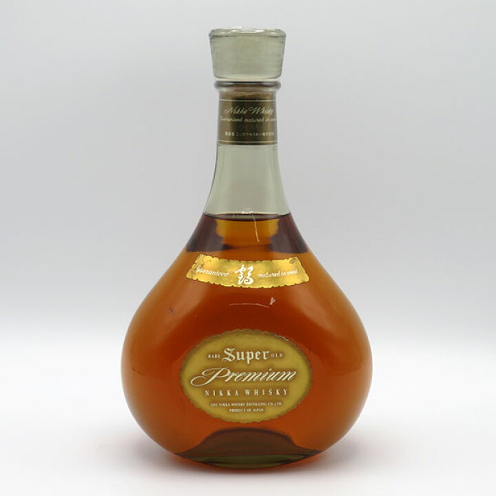 楽天市場】【レトロ】スーパーニッカ プレミアム 43度 750ml （箱なし 