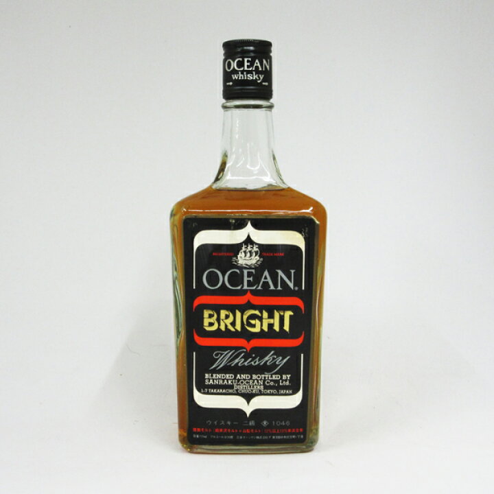 楽天市場】【レトロ：2級表示】オーシャン ウイスキー BRIGHT  