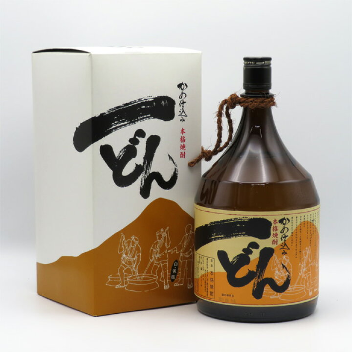 楽天市場】本格芋焼酎 かめ仕込み 一どん（いっどん） 1800ml （専用  