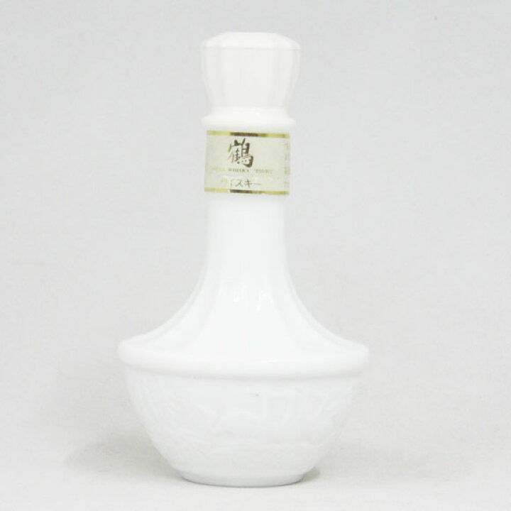 楽天市場】【ミニサイズ】【レトロ】ニッカ 鶴 白陶器 43度 50ml （箱 