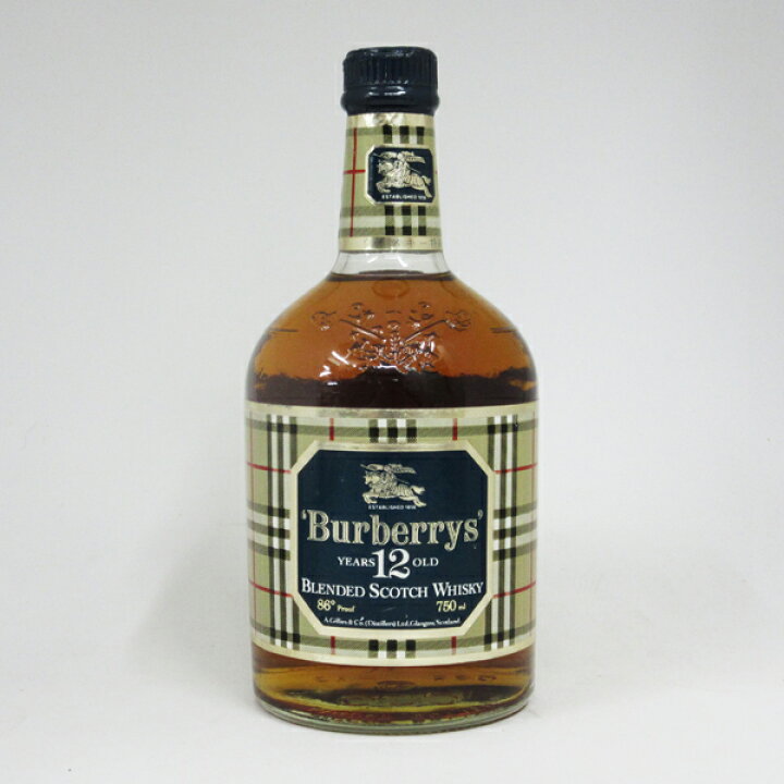 楽天市場】【レトロ：特級従価表示】バーバリー12年 43度 750ml 正規品 