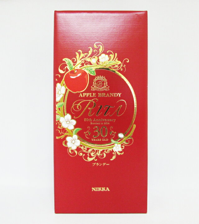 楽天市場】【希少】ニッカ アップルブランデー リタ 30年 43度 700ml 