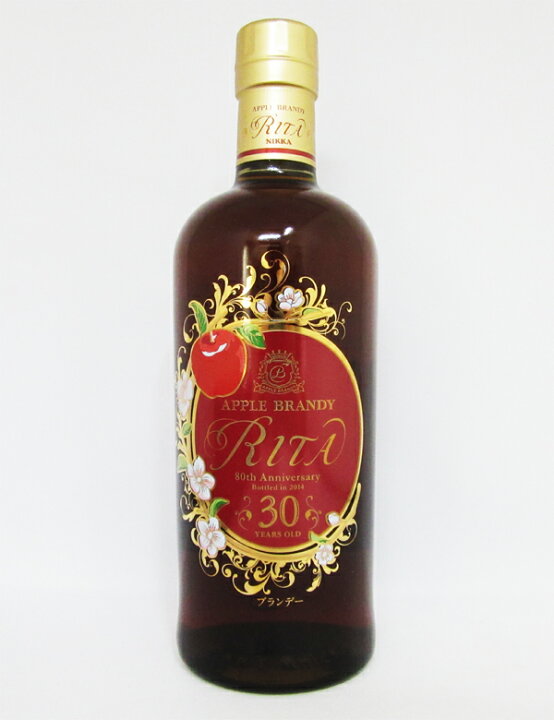 楽天市場】【希少】ニッカ アップルブランデー リタ 30年 43度 700ml  