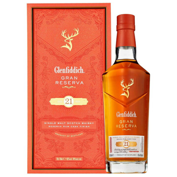 楽天市場】グレンフィディック21年 グランレゼルヴァ 40度 700ml 正規  