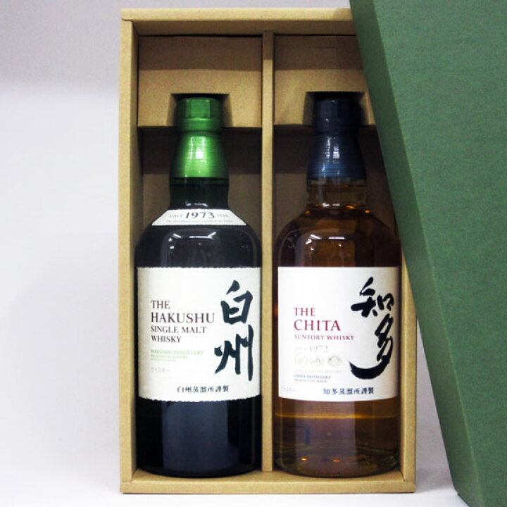 楽天市場】【ラッピング無料】白州/知多 NV 700ml 2本箱入ギフトセット 
