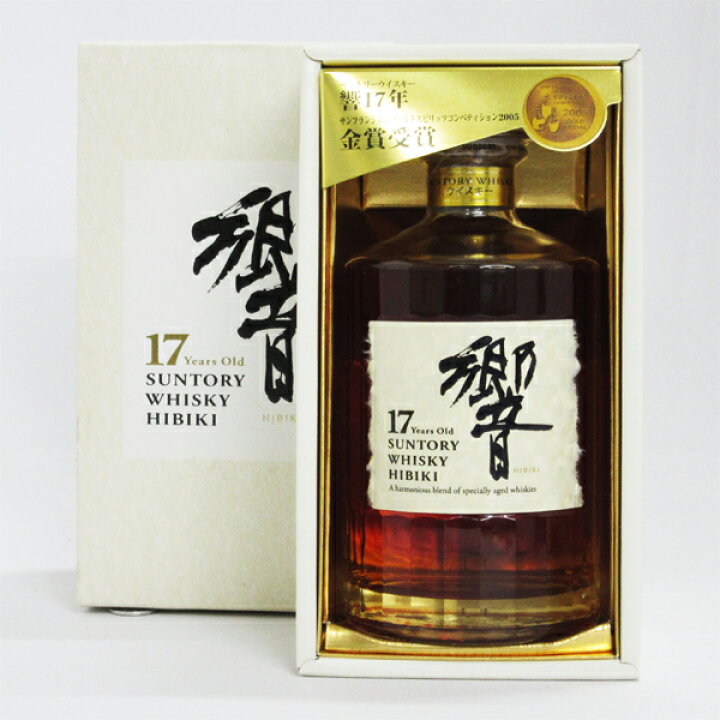 楽天市場】【レトロ】【裏ラベル：ゴールド】響17年 43度 700ml 