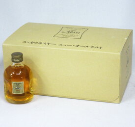 【ケース販売/12本入】【ミニサイズ】【レトロ】ニッカウヰスキー All Malt （オールモルト） 40度 50ml