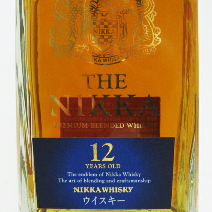 楽天市場】ザ・ニッカ 12年 43度 700ml （箱なし） プレミアム ブレン 