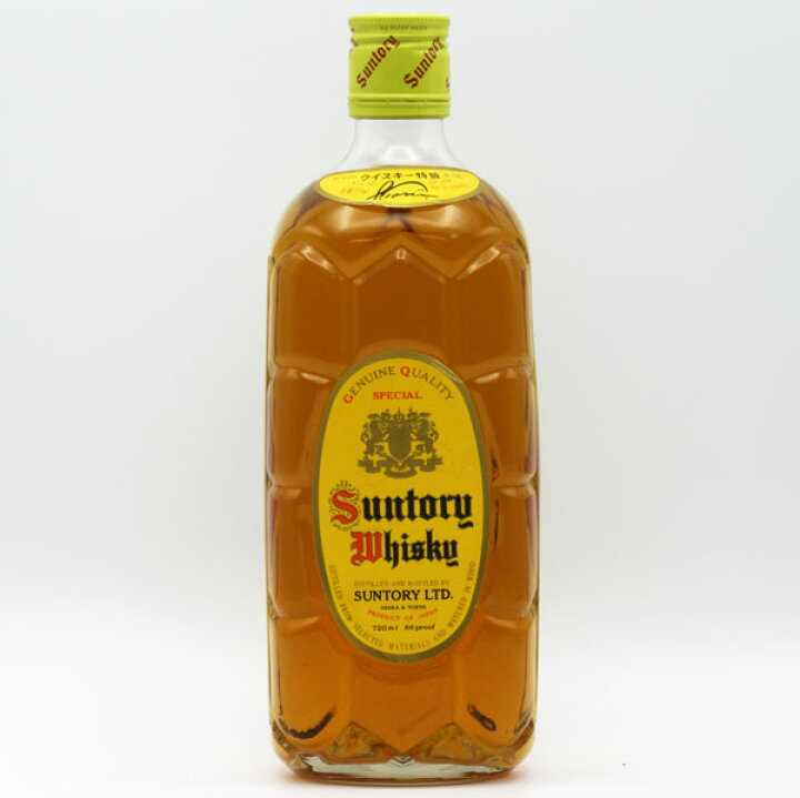 楽天市場】【レトロ：特級表示】サントリーウイスキー 角瓶 43度 720ml 
