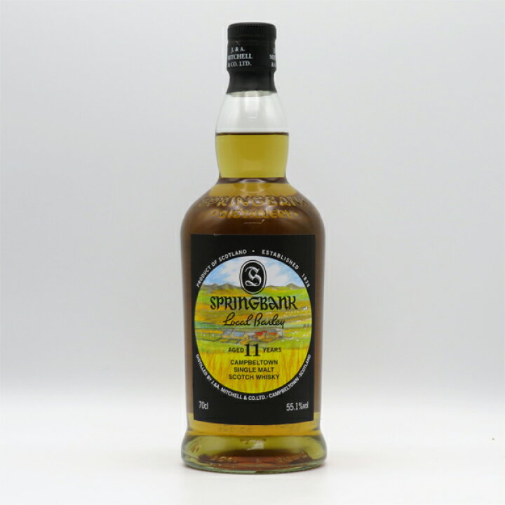 楽天市場】スプリングバンク11年 2022 ローカルバーレイ 55.1度 700ml  