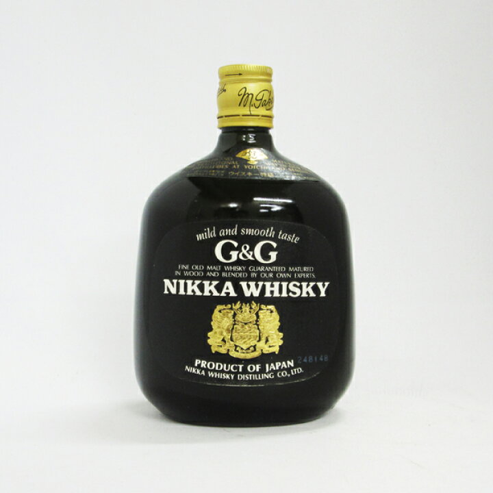 楽天市場】【レトロ：特級表示】ニッカウヰスキー G&G 黒びん 43度 