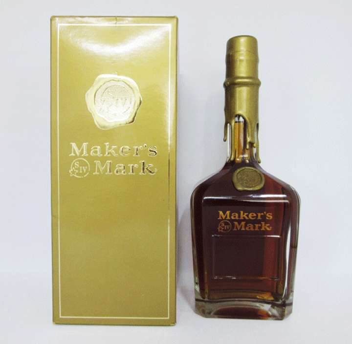 楽天市場】【レトロ】メーカーズマーク ゴールドトップ 45度 750ml