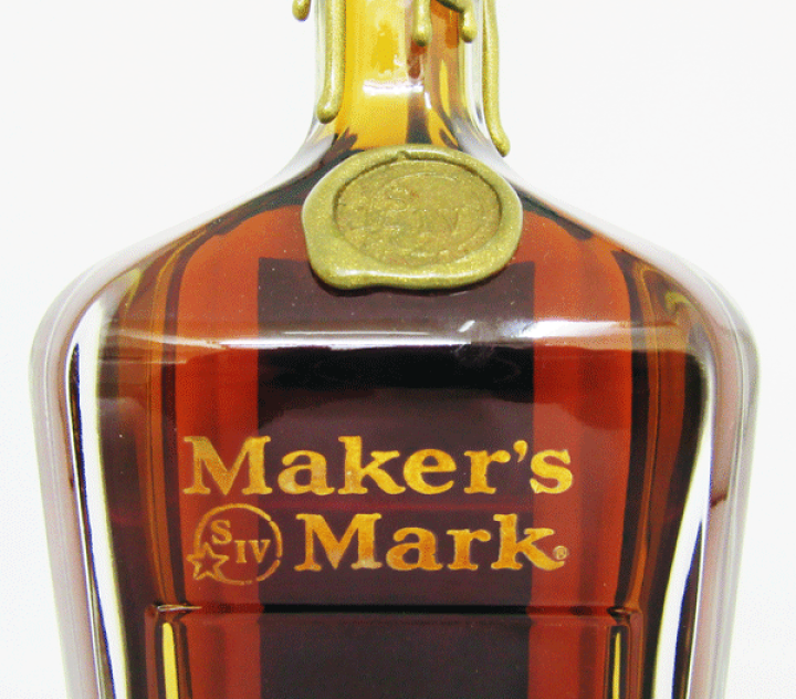 楽天市場】【レトロ】メーカーズマーク ゴールドトップ 45度 750ml