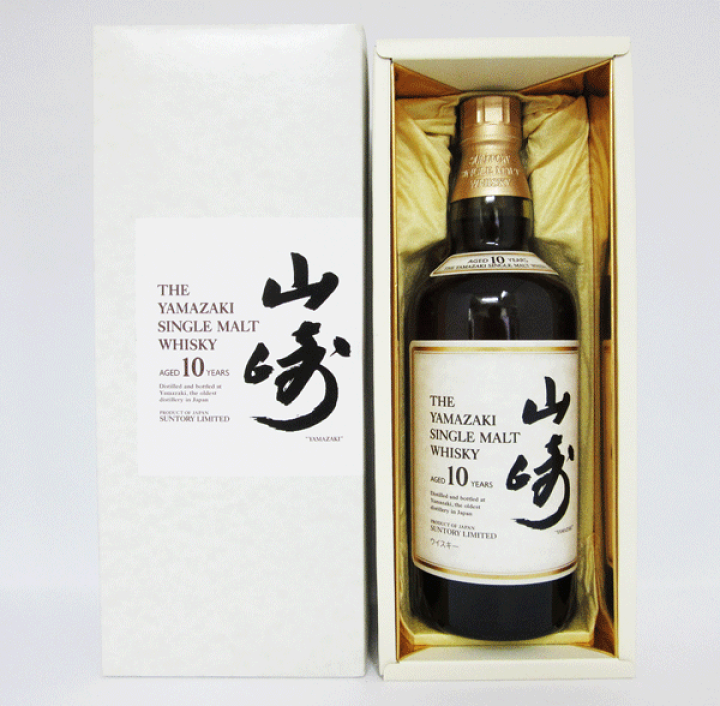 楽天市場】【終売品】山崎10年 40度 700ml （ホワイト専用化粧箱