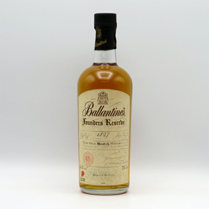 楽天市場】【レトロ】バランタイン ファウンダーズリザーブ 43度 750ml  
