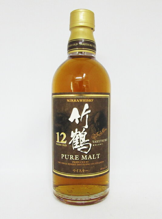 楽天市場】【終売品：希少な500mlサイズ】竹鶴12年 丸瓶 40度 500ml 