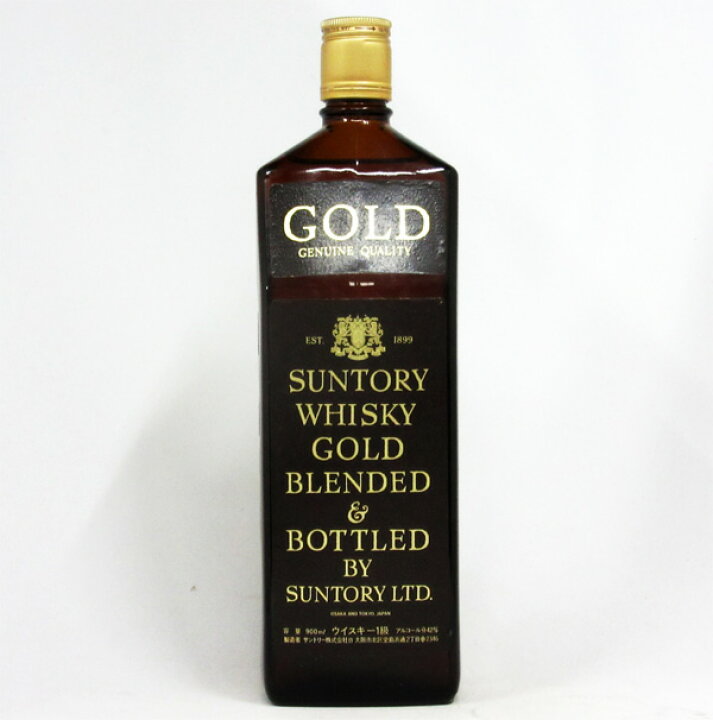 楽天市場】【レトロ：1級表示】サントリー ゴールド 42度 900ml 