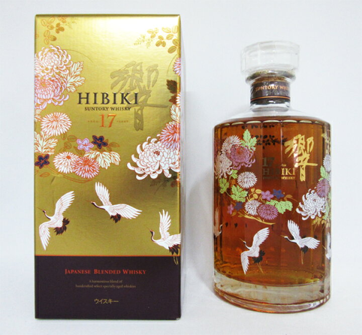 楽天市場】【希少】響17年 意匠ボトル ＜花鳥風月＞ 43度 700ml （専用  