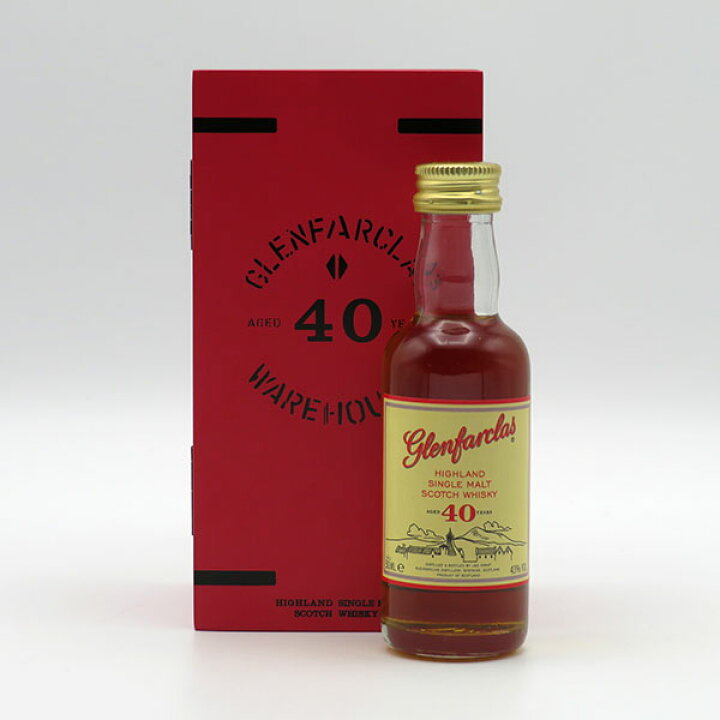 楽天市場】【ミニサイズ】グレンファークラス40年 レッドドア 43度  