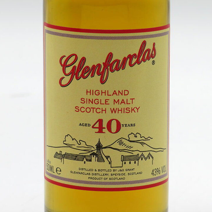 楽天市場】【ミニサイズ】グレンファークラス40年 レッドドア 43度  