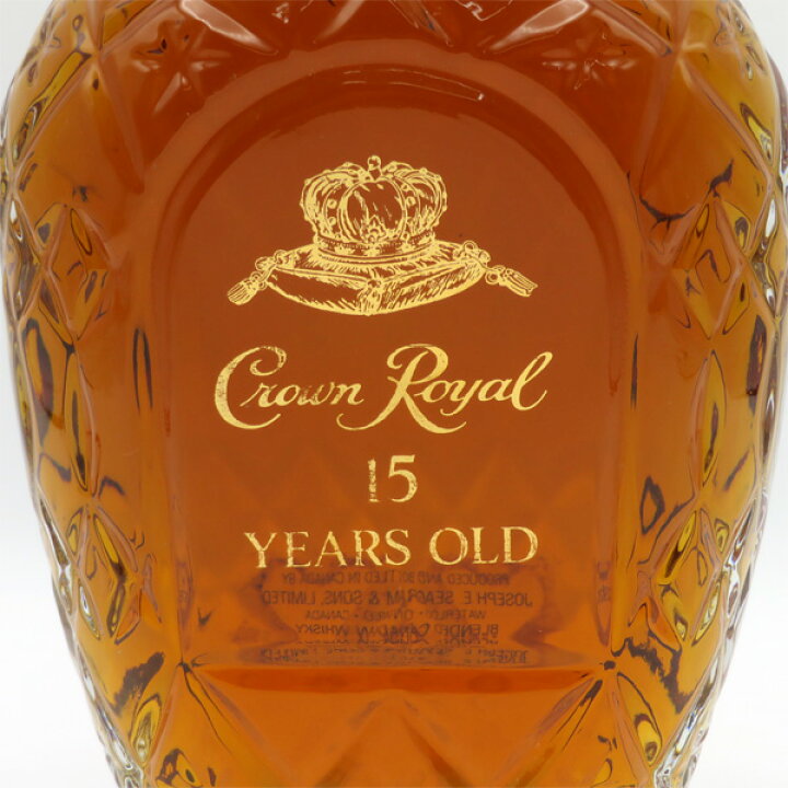 楽天市場】【レトロ】クラウンローヤル15年 40度 750ml 並行品 （箱 