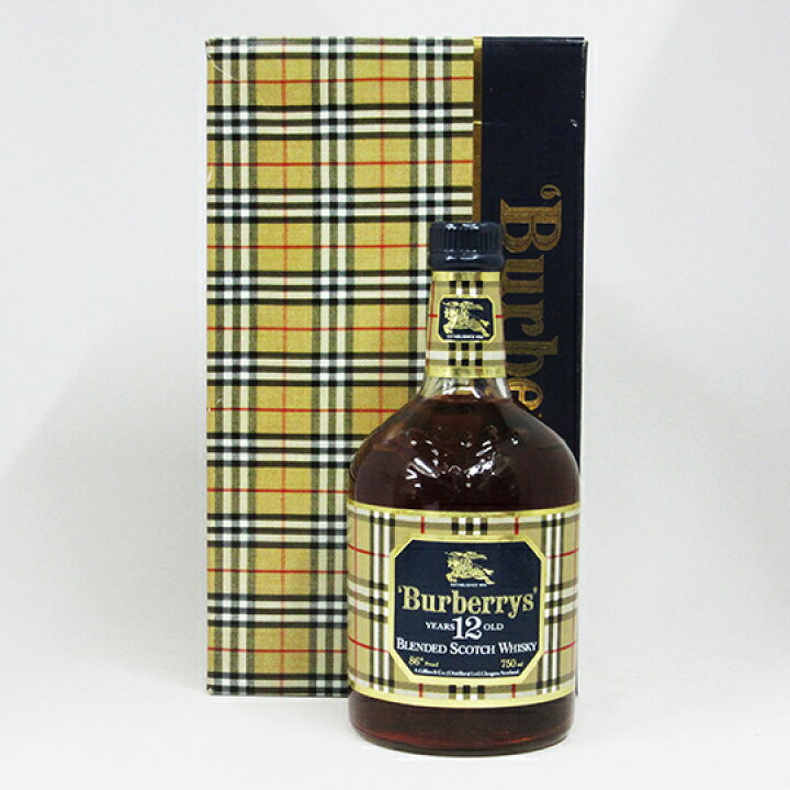楽天市場】【レトロ：特級従価表示】バーバリー12年 43度 750ml 正規品 