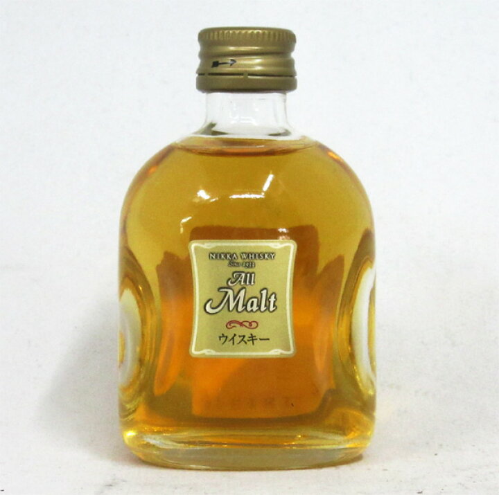 楽天市場】【ミニサイズ】【レトロ】ニッカウヰスキー All Malt 