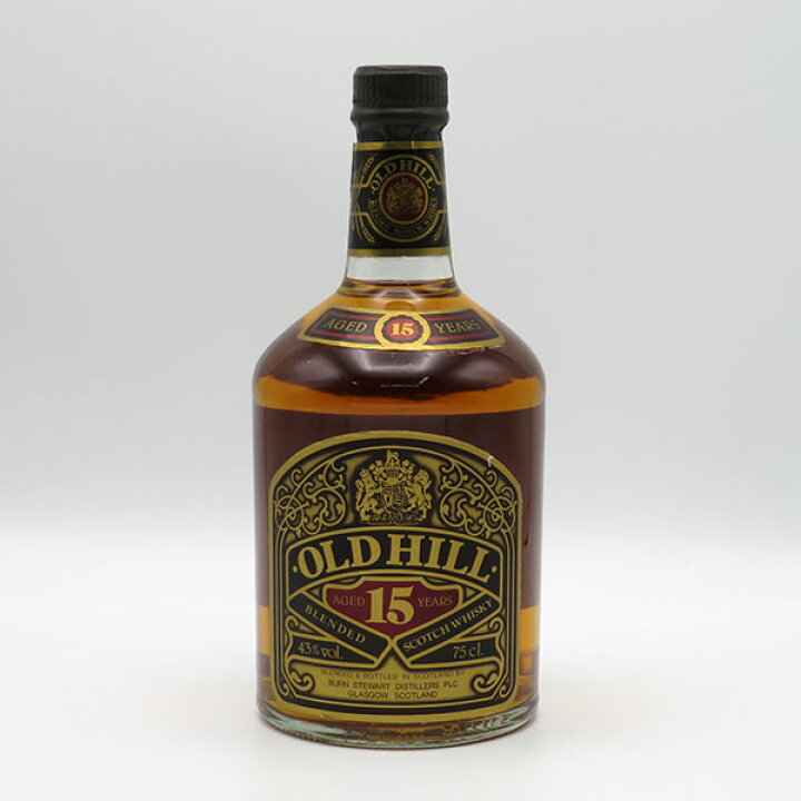 楽天市場】【レトロ】オールド・ヒル（OLD HILL）15年 43度 750ml （箱 