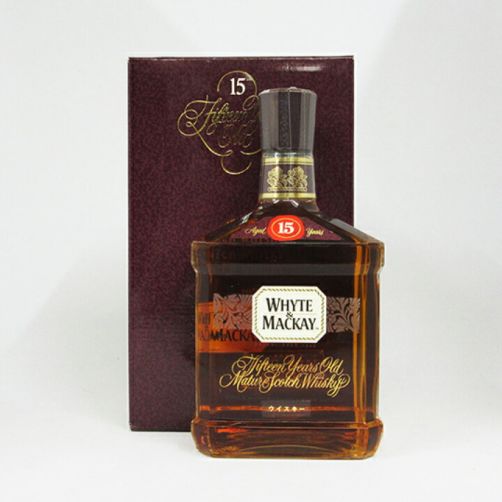 楽天市場】【レトロ】ホワイト＆マッカイ 15年 43度 750ml 正規品 