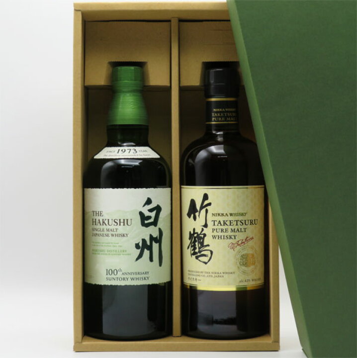 楽天市場】【ラッピング無料】【100周年記念蒸溜所ラベル】白州/竹鶴 