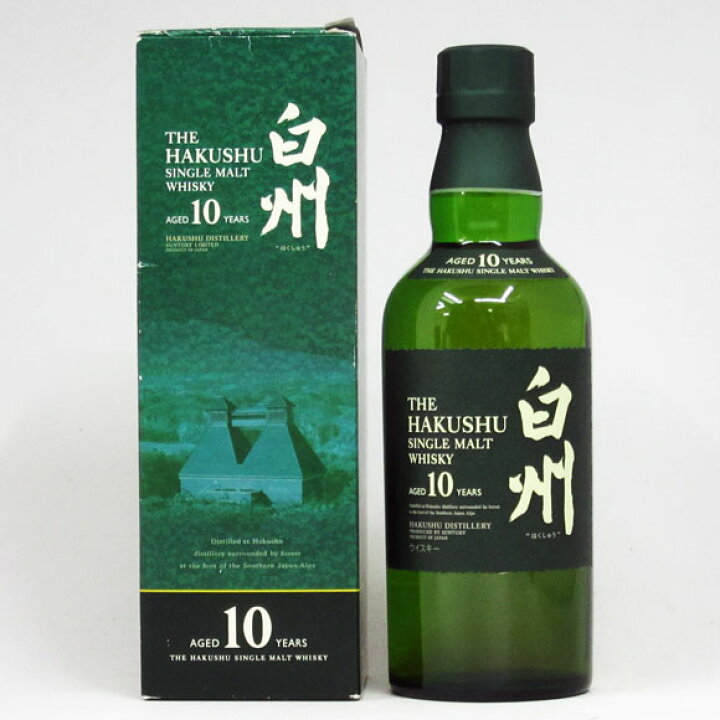 楽天市場】【ハーフサイズ】【レトロ】白州10年 40度 350ml （専用BOX  