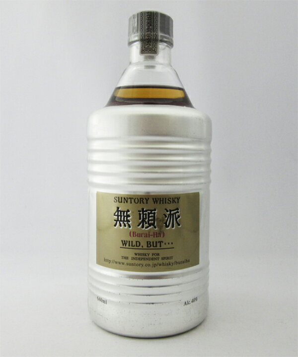 楽天市場】【レトロ】サントリーウイスキー 無頼派 40度 640ml （箱 