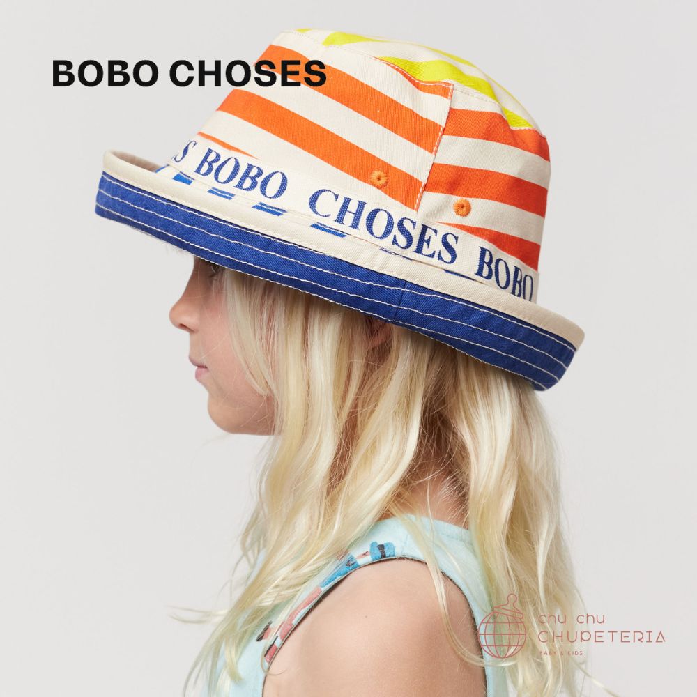楽天市場】【BOBO CHOSES】Multicolor Stripes reversible Hat : chu