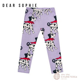 【DEAR SOPHIE】DALMATIAN PURPLE / LEGGINGS