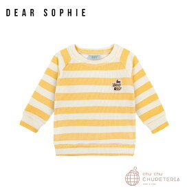 【クーポンで最大2000円オフ: 4/24 20:00～】【DEAR SOPHIE】BEE STRIPES / WAFFLE LONGSLEEVE