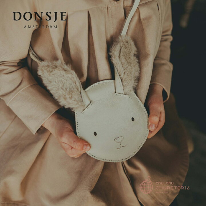 楽天市場】【Donsje】Britta Exclusive Purse - Rabbit / ドンシェ 