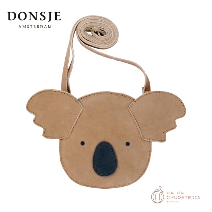 楽天市場】【Donsje】Britta Classic Purse - Koala / ドンシェ 